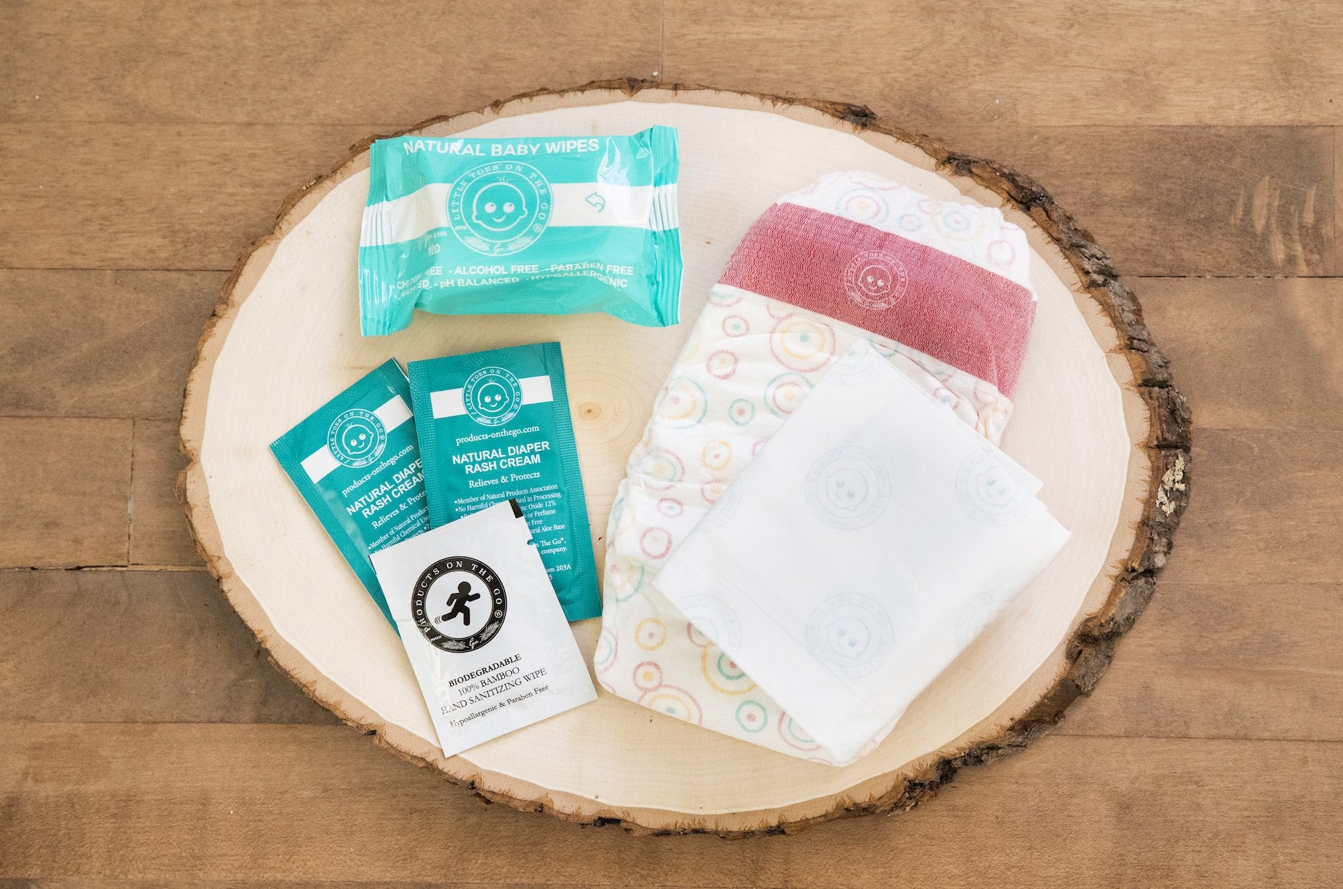 Little toes on the go baby products
