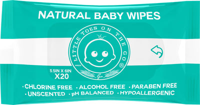 Little Toes Natural Baby Wipes